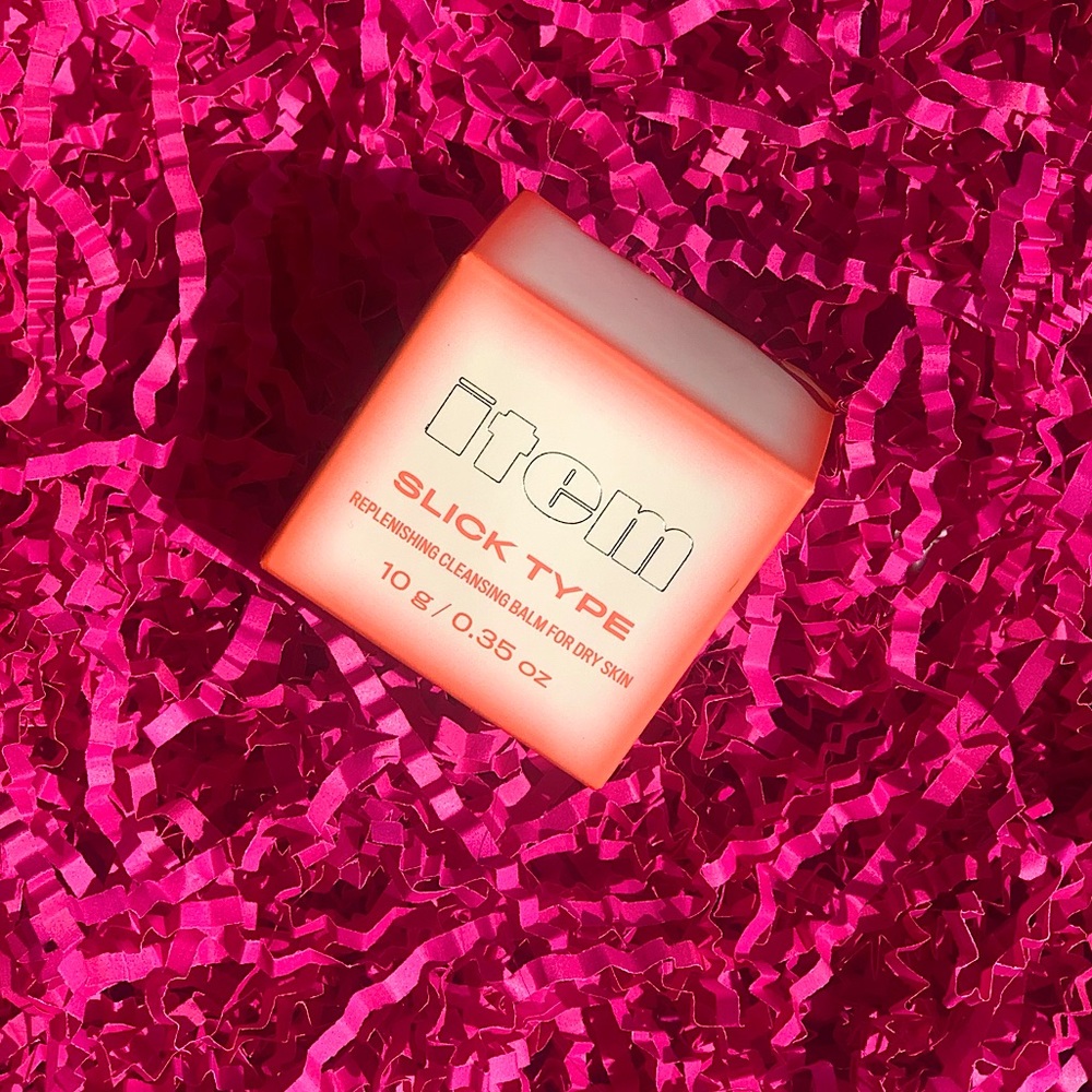 Item Beauty Slick Type Replenishing Cleansing Balm for Dry Skin